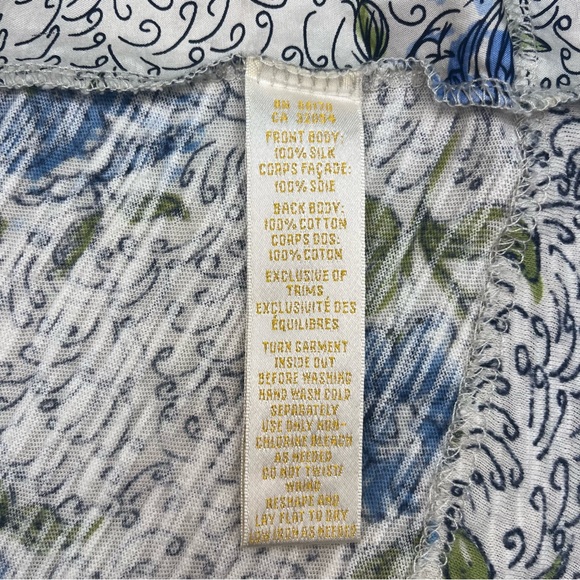 Ric Rac Sleeveless Floral Shirt Size S - Picture 5 of 6